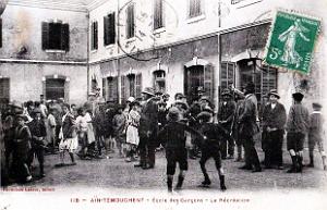 2047- Ain-Temouchent - Ecole des Garcons - Recreation - 1916
